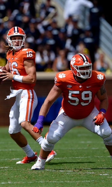 No. 2 Clemson’s plays amid storm for 38-7 win vs Ga Southern